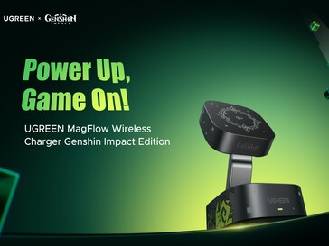 Ugreen MagFlow vezeték nélküli töltő Genshin Impact Edition (Kép forrása: Ugreen PR)