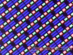 Éles RGB OLED alpixelek