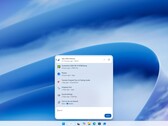 Az új Windows 11-keresés, amely megjeleníti a legutóbbi fájlokat, alkalmazásokat, beállításokat és a közvetlenül elérhető műveleteket.