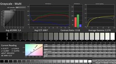 CalMAN: Szürkeárnyalatos