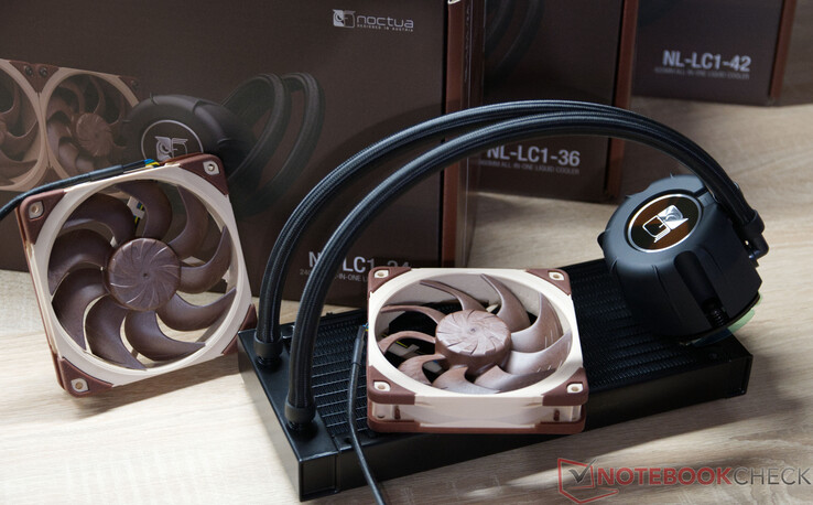 A Noctua NL-LC1 AiO-k három különböző méretben
