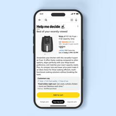 Az Amazon Help Me Decide AI legjobb termékajánlata egy olcsóbb és egy drágább opciót tartalmaz az alján. (Kép forrása: Amazon)
