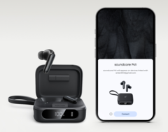 A Soundcore P41i (a képen) 3000 mAh-s akkumulátorral és beépített USB-C kábellel rendelkezik. (Kép forrása: Amazon)