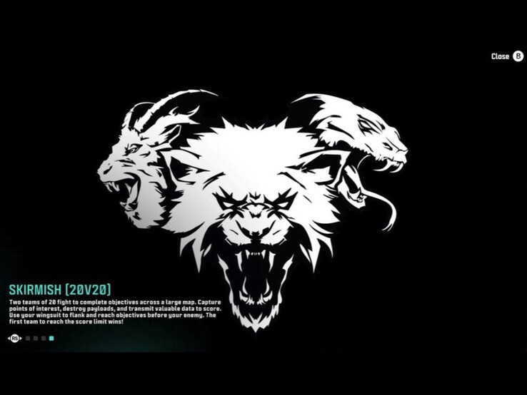 Kiszivárgott képernyőkép a Black Ops 7 Skirmish játékmódjáról. (Kép forrása: CharlieIntel on XCancel)