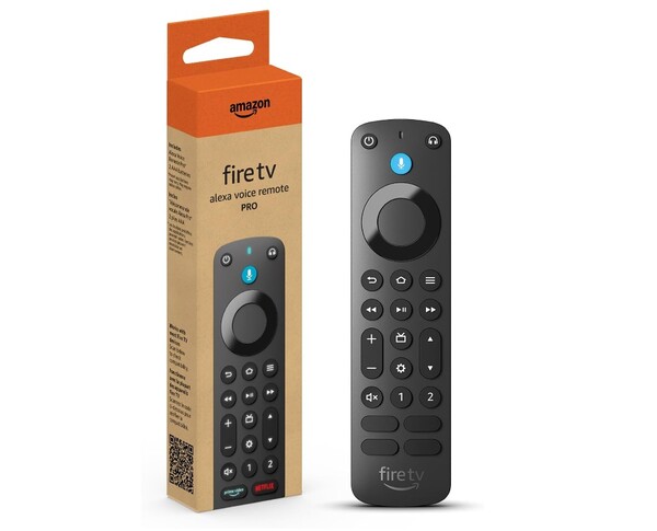 A Fire TV Remote Plus a Fire TV Alexa Voice Remote Pro funkcióit veszi át.