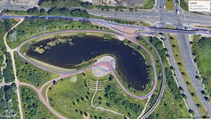 GNSS, a tó körül