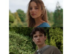 Az élőszereplős Legend of Zelda-film főszereplőinek bejelentéséhez készült promóciós kép, amelyen a két főszereplő látható egy kollázsban. (Kép forrása: Nintendo of Japan on X)