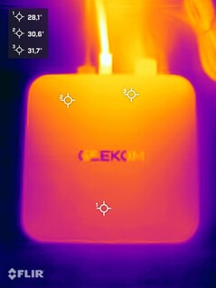 Geekom A7 Max stressz teszt (felső oldal)