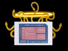 Az AMD Zen 6 + RDNA 5 Medusa Halo a hírek szerint 2027 második felében jelenik meg. (Kép forrása: Moore's Law Is Dead a YouTube-on)