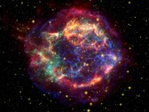 A Cassiopeia A szupernóva maradványait ábrázoló kép. (Kép forrása: WikiImages - Pixabay)