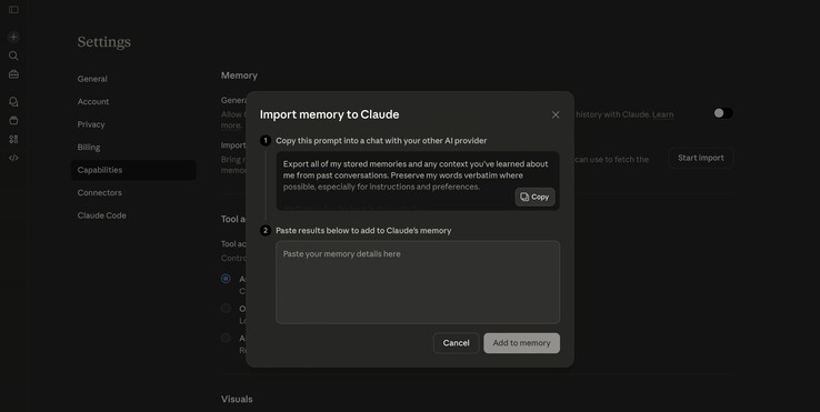 Az importálási funkció mostantól az ingyenes szint számára is elérhető.