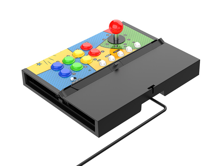 A Legion Y700 Arcade Dock az oldal- és előlapok nélkül is használható.