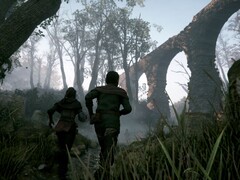 Egy kép, amelyen két szereplő látható az A Plague Tale: Innocence című játékból, amely jelenleg 90%-os kedvezménnyel kapható a Steam-en.