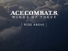 Az Ace Combat 8: Wings of Theve bannere látható