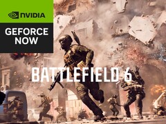 Battlefield 6 Nvidia GeForce Now banner (Kép forrása: EA, Nvidia szerkesztéssel)