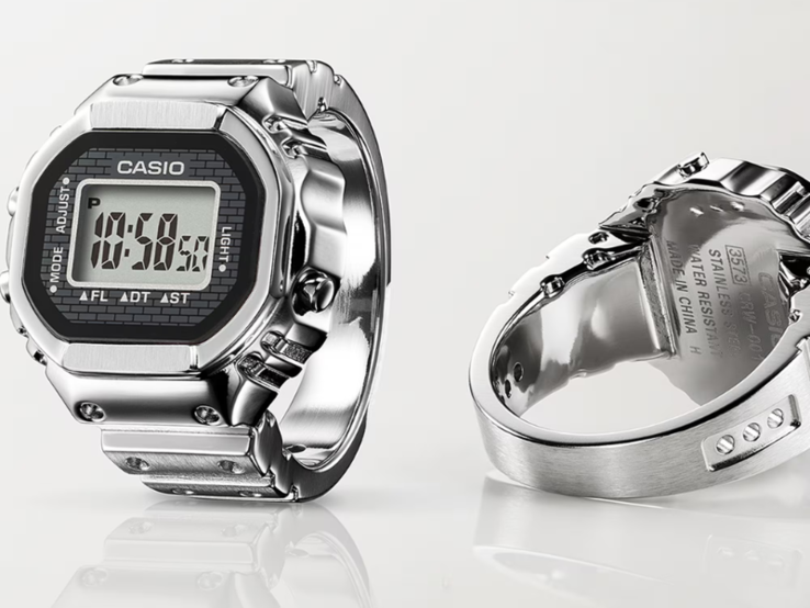 A Casio Ring Watch CRW001-1. (Kép forrása: Casio)