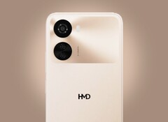 A HMD Vibe 2 friss dizájnnal és nagyobb kameramodullal rendelkezik. (Kép forrása: HMD Global, via JB Hi-Fi)