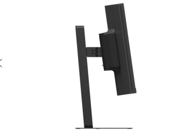 A Lenovo Legion 34W 2c gamer monitor oldala