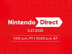 Nintendo Direct március 27-i banner (Kép forrása: Nintendo of America)