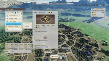 Nobunagas Ambíció: Awakening Complete Edition Switch 2 UI (Kép forrása: Nintendo of America)