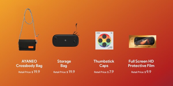 A Pocket Fit Elite támogatói a kupon mellett egy ajándékcsomagot is kapnak. (Kép forrása: Ayaneo)