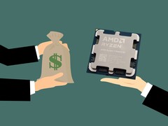 A Ryzen 7 9800X3D hozta a legtöbb pénzt az AMD-nek novemberben az amerikai Amazonon. (Kép forrása: Sebastian Bade, Pixabay, szerkesztve)