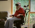 Az egyik páciens a Synchron BCI-t a Apple Vision Pro-val együtt teszteli. (Kép forrása: Synchron YT)