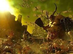 A Total War: Warhammer III-ban Ku'Gath-ot ábrázoló kép.