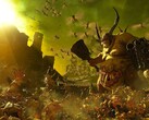 A Total War: Warhammer III-ban Ku'Gath-ot ábrázoló kép.