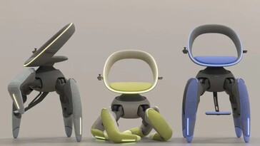 Toyota Walk Me autonóm négylábú szék (Kép forrása: Toyota)