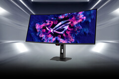 ROG Strix OLED XG34WCDMS. Az Asus továbbra is a világ legnagyobb OLED-monitor-márkája.
