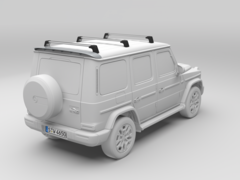 A közelgő Mercedes G-osztály EQ a jelek szerint hű marad a G-osztály dobozos megjelenéséhez. (Kép forrása: Mercedes-Benz)