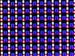 Sub-pixel tömb