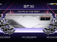 Az Infinix GT 30 rendelkezik egy 64 MP elsődleges kamera (Kép forrása: Infinix)