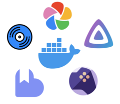 A médiatípustól függetlenül, szinte minden médiatípushoz léteznek olyan dokkoló konténerek, amelyek segítségével önállóan üzemeltethet és kezelhet, és amelyek böngészőn keresztül bármilyen eszközről elérhetők. (Kép forrása: Notebookcheck)