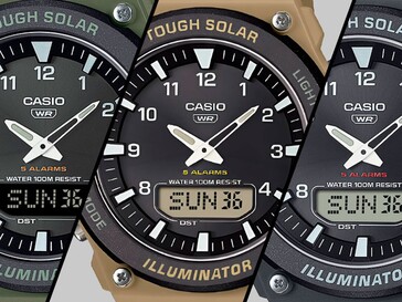 A Casio AQ-S820 sorozatú órák. (Kép forrása: Casioblog)