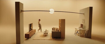 Rugalmas sínkonfigurációkkal telepíthető (kép forrása: termékvideó képernyőkép)