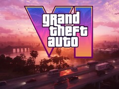 GTA 6 banner, amely a Vice City-i hidat mutatja