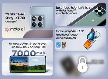 A Motorola Edge 70 Fusion újonnan felfedett alapvető adatai