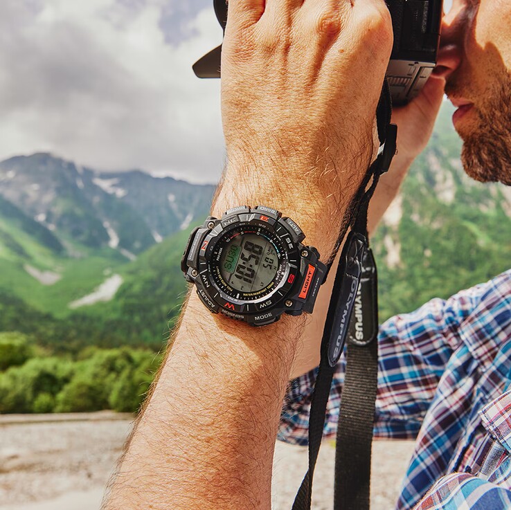 A Casio Pro Trek PRG-340-1