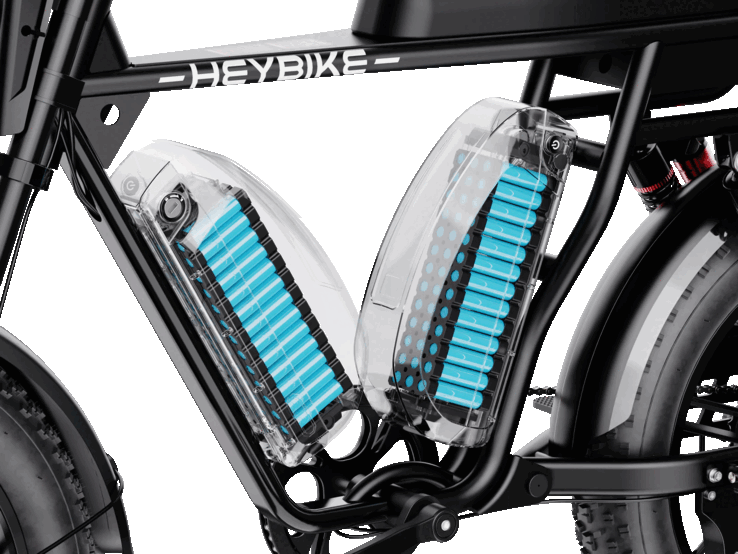 A Heybike Saturn kettős akkumulátorcsomagot kínál