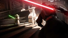 Star Wars Battlefront II screenshot Yoda és Darth Maul bemutatásával