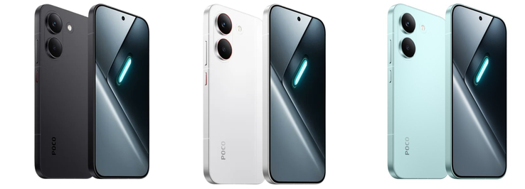 A Poco X8 Pro Max kiszivárgott renderei.
