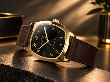 A Timex Marlin Tonneau TW2Y84500IK karóra barna bőr szíjjal