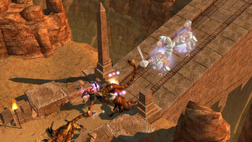A képen: A Titan Quest Anniversary Edition játékmenetéről készült képernyőkép.