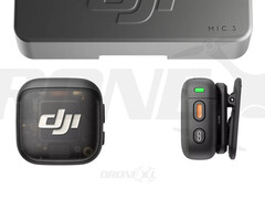 A DJI Mic 3 valamivel nagyobb lesz, mint a Mic Mini és lényegesen kisebb, mint a Mic 2. (Kép forrása: via DroneXL &amp;amp; Jasper Ellens)