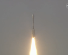 A NISAR hordozórakétája a Satish Dhawan Űrközpontból (Kép forrása: ISRO)