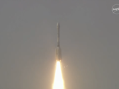A NISAR hordozórakétája a Satish Dhawan Űrközpontból (Kép forrása: ISRO)