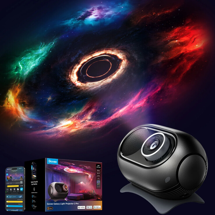 A Govee Galaxy Light Projector 2 Pro. (Kép forrása: Govee)