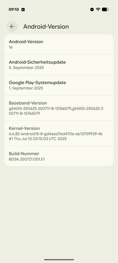 Android verzió